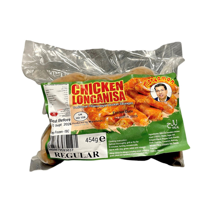 MANDHEY'S MANYAMAN CHICKEN LONGANISA - 454G