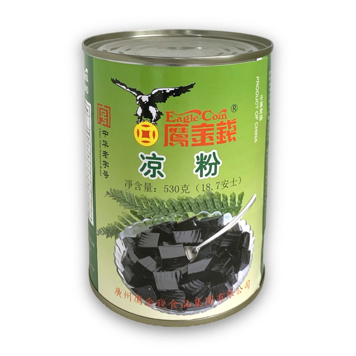 EAGLE COIN GRASS JELLY 530G 鹰金钱凉粉