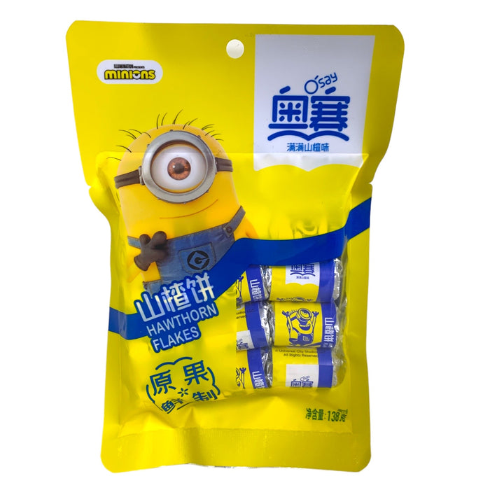 O'SAY HAWTHORN FLAKES 138G 奧賽山楂餅