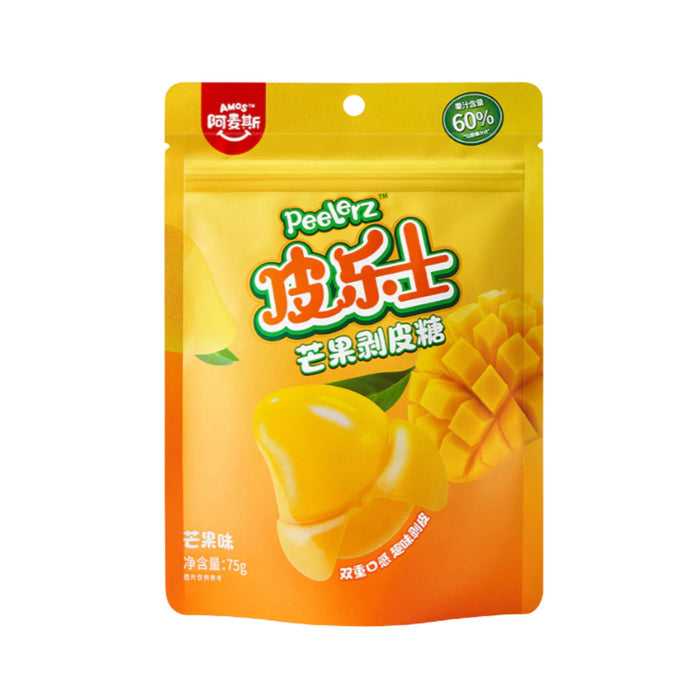 AMOS MANGO GUMMY PEELERZ 75G