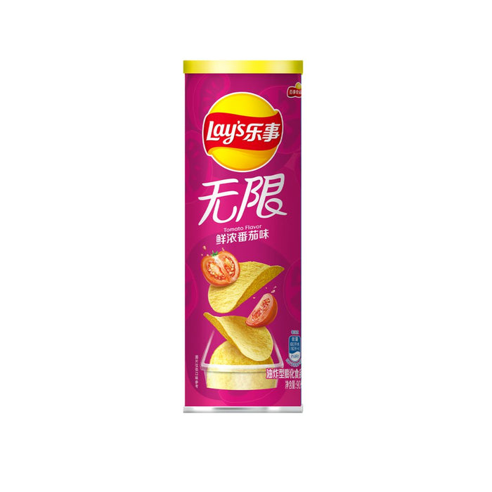 LAY'S TOMATO FLAVOUR POTATO CRISPS 90G