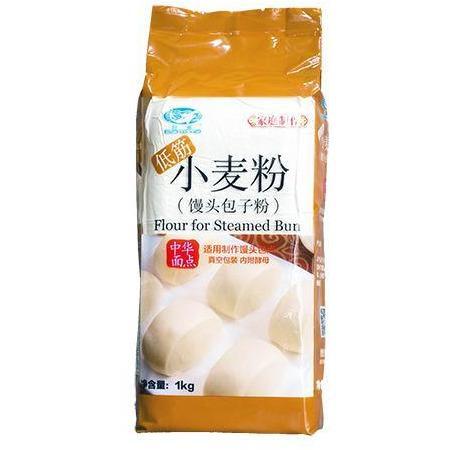 BAISHA FLOUR FOR STEAMED BUN 1KG 白鯊小麥饅頭包子粉
