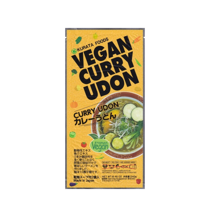 KURATA VEGAN CURRY UDON 240G
