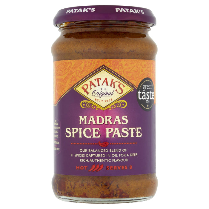 PATAK'S MADRAS SPICE PASTE 283G