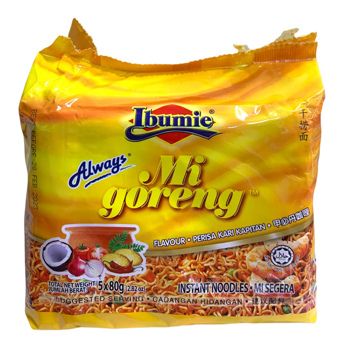 IBUMIE MI GORENG KARI KAPITAN - 80GX5