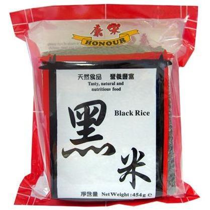 HONOR BLACK RICE 454G 康樂黑米