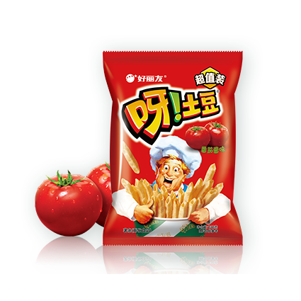 ORION O! KARTO TOMATO FLAVOUR POTATO CHIPS 70G