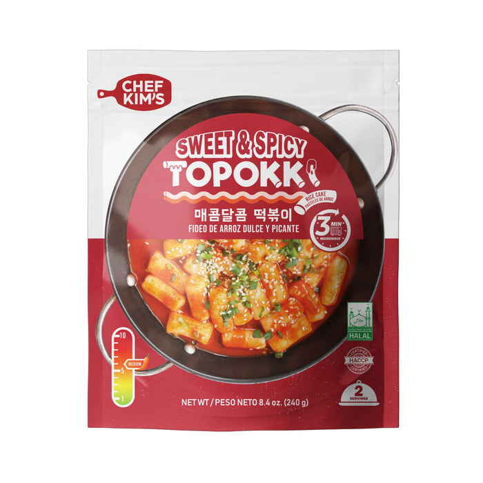 CHEF KIM'S SWEET & SPICY TOPOKKI 240G
