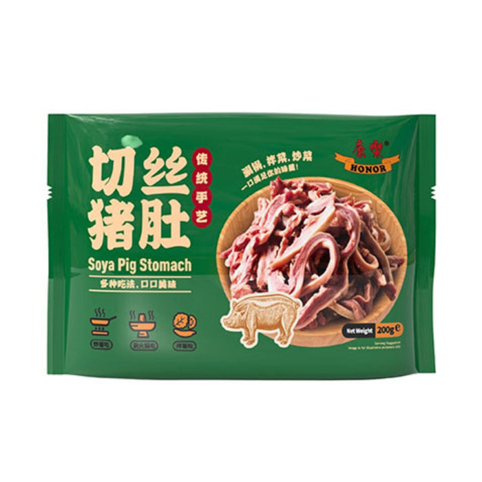 HONOR SOYA PIG STOMACH 200G 康乐 酱油切絲猪肚