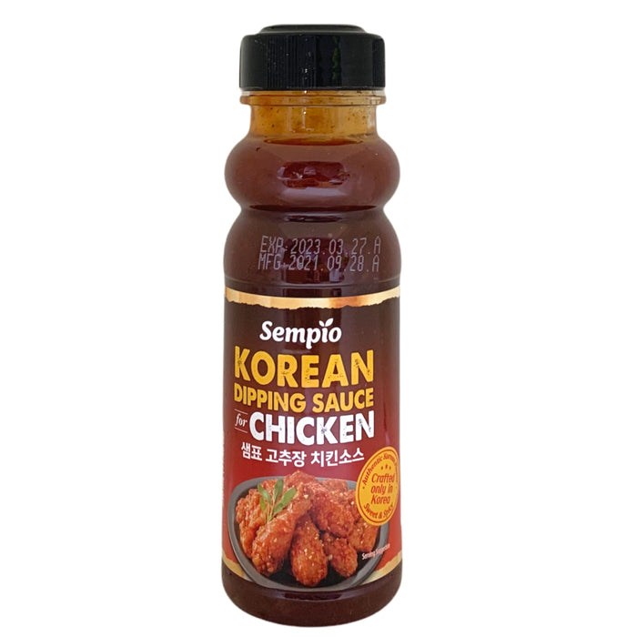 SEMPIO KOREAN SWEET & SPICY DIPPING SAUCE FOR CHICKEN 250ML 韓國膳府SEMPIO韓式炸/烤雞醬汁(甜辣野味)