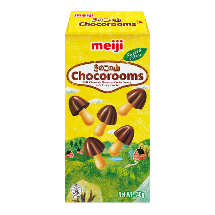 MEIJI CHOCOROOMS BISCUIT CRACKER 40G