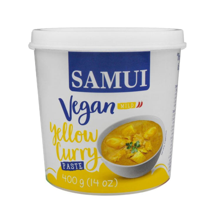 SAMUI VEGAN THAI YELLOW CURRY PASTE 400G
