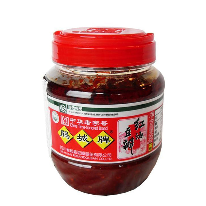 JUAN CHENG HONG YOU DOUBAN CHILLI SAUCE 500G 鵑城牌紅油豆瓣