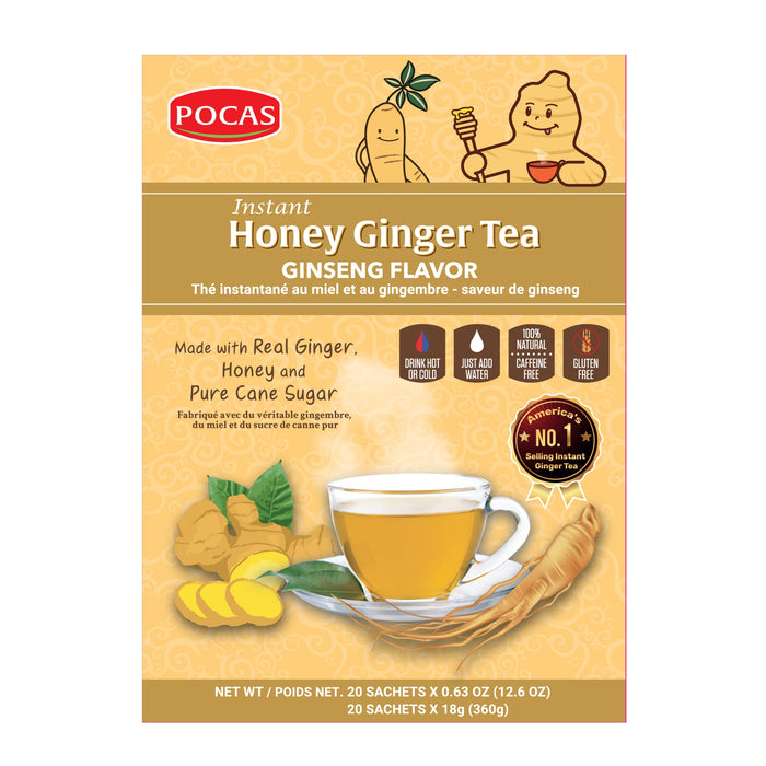 POCAS GINSENG HONEY GINGER TEA 360G