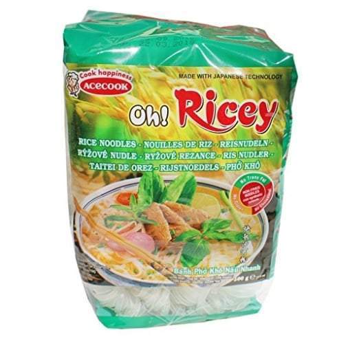 ACECOOK OH RICEY DRIED RICE NOODLES 500G 快熟沙河粉