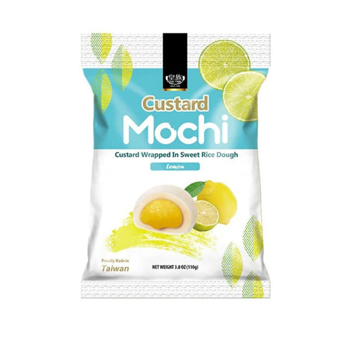 ROYAL FAMILY LEMON CUSTARD MOCHI 110G 皇族卡士達麻糬 (檸檬)