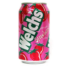WELCHS SPARKLING STRAWBERRY SODA - 355ML
