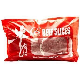 KINDA BEEF SLICES 400G 金达牛肉片