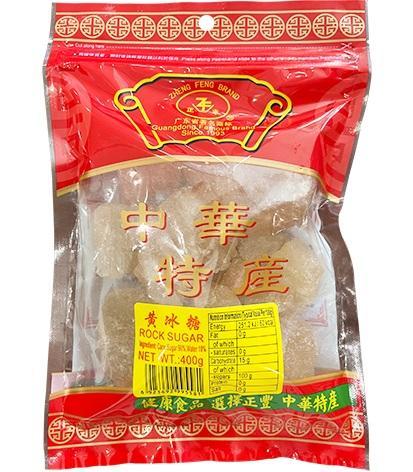 ZHENG FENG ROCK SUGAR BROWN 400G 正豐黃冰糖