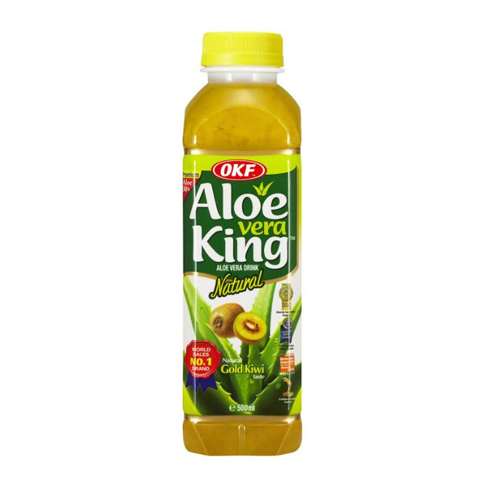 OKF KIWI FLAVOUR ALOE VERA DRINK - 500ML