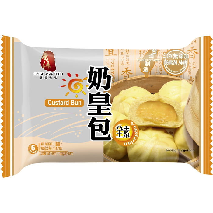 FRESH ASIA TAIWAN CUSTARD BUN 390G 香源台灣奶皇包