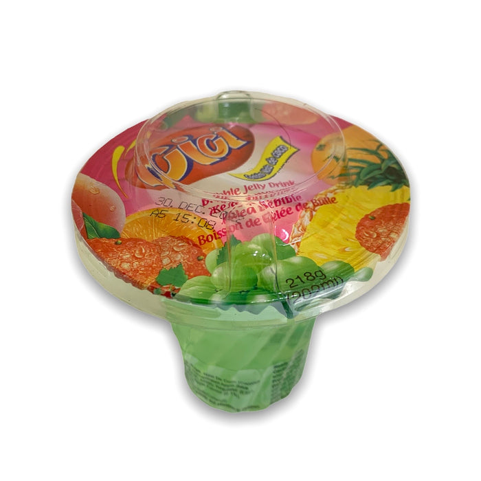 CICI JELLY DRINK APPLE GREEN 218G 泡泡啫哩飲品