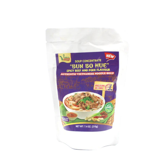 VIANCO FOODS BUN BO HUE SPICY BEEF SOUP CONCENTRATE 210G