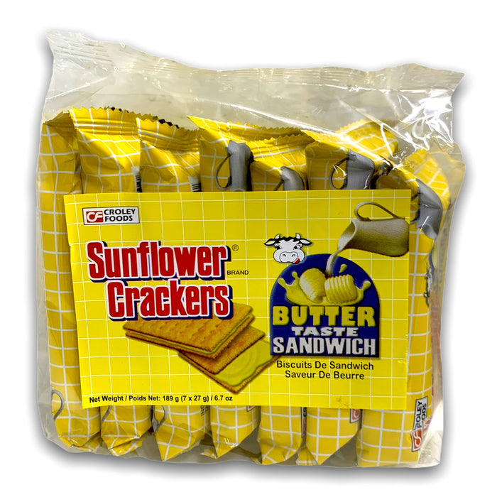 SUNFLOWER BUTTER CREAM CRACKERS 250G