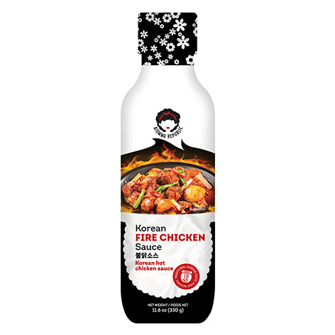 AJUMMA REPUBLIC KOREAN FIRE CHICKEN HOT SAUCE 330G