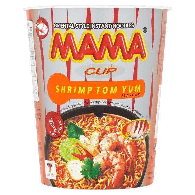 MAMA SHRIMP TOM YUM CUP NOODLE 70G