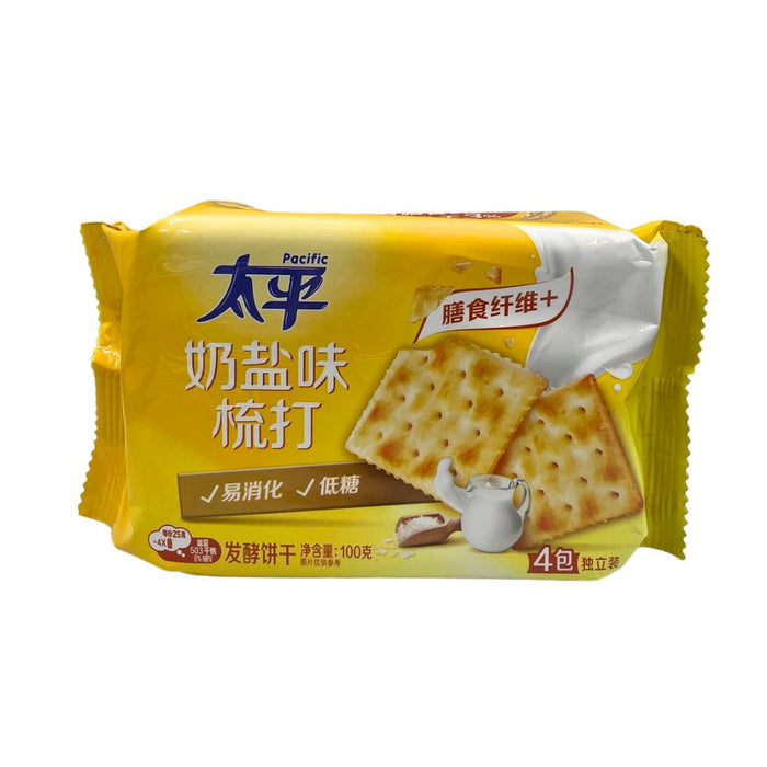 PACIFIC CRACKERS MILK FLAVOR 100G 太平梳打餅 (奶鹽味)