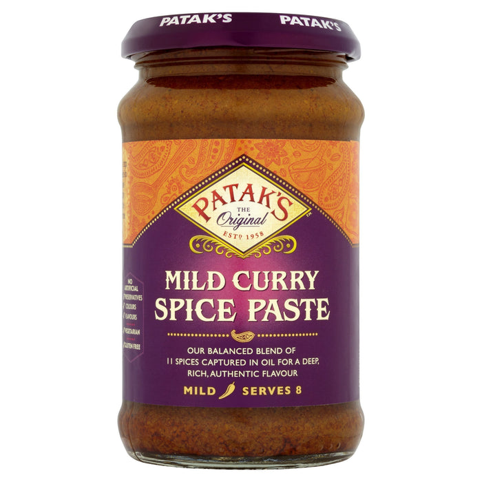 PATAK'S MILD CURRY SPICE PASTE 283G