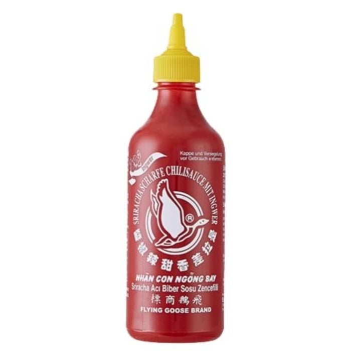FLYING GOOSE SRIRACHA GINGER CHILLI SAUCE 455ML