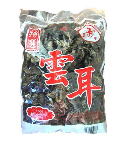 ZHENG FENG BLACK FUNGUS 正丰云耳 (一级黑木耳) 500G