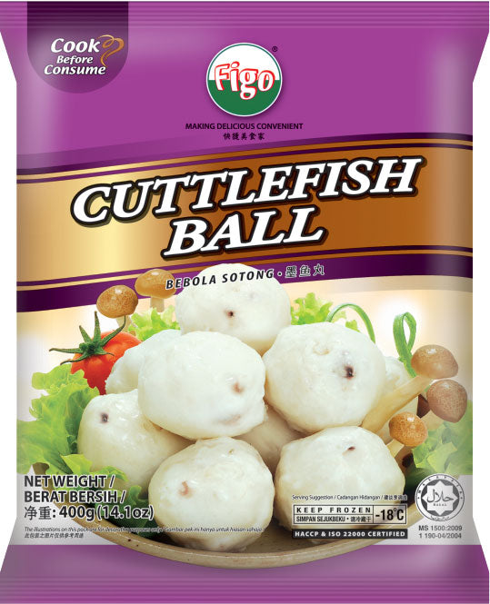 FIGO CUTTLEFISH BALL - 400G 飛哥墨魚丸
