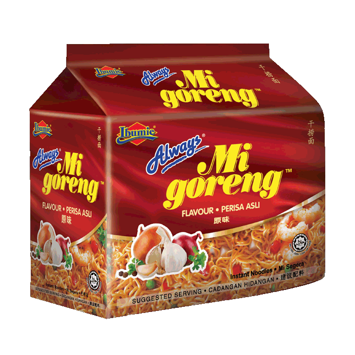 IBUMIE ORIGINAL ALWAYS MI GORENG 5X80G