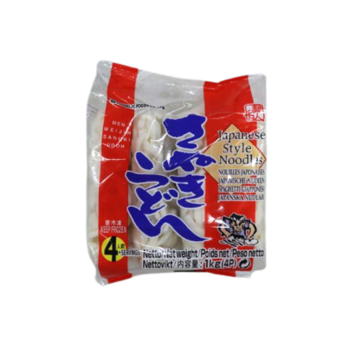 SUNDELIC FROZEN JAPANESE MEIJIN UDON NOODLES 4PCS 1KG