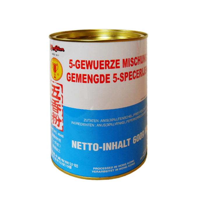 MEE CHUN FIVE SPICE POWDER TIN 600G