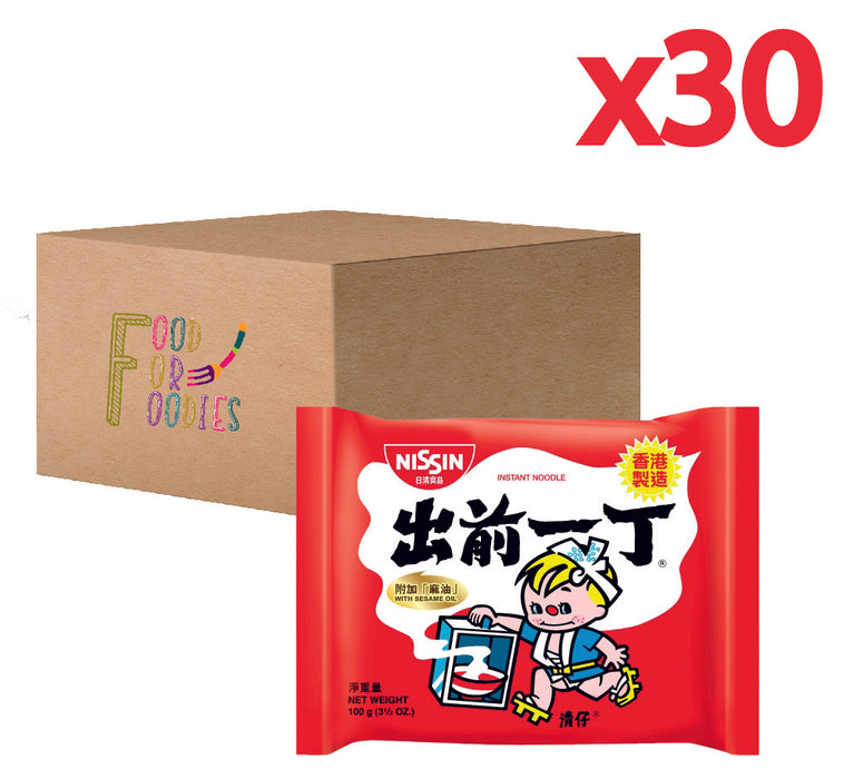 出前一丁麻油味即食麵 – 30包裝