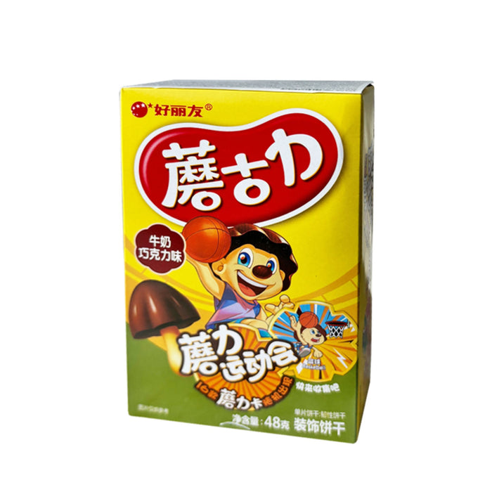 ORION MILK CHOCOLATE MOGULI BISCUIT 48G