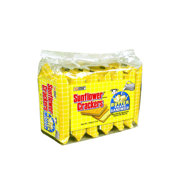 SUNFLOWER CREAM FILLED BUTTER BISCUIT 189G