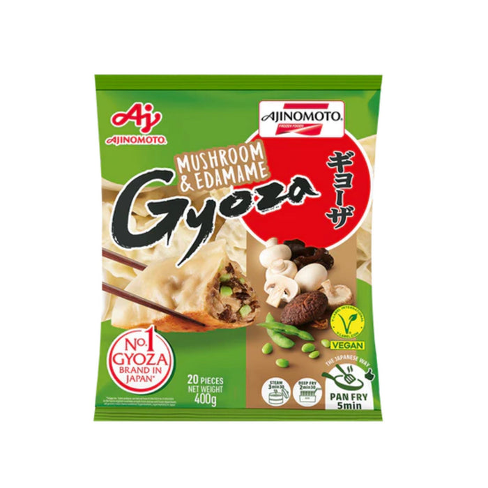 AJINOMOTO MUSHROOM & EDAMAME VEGAN GYOZA 400G