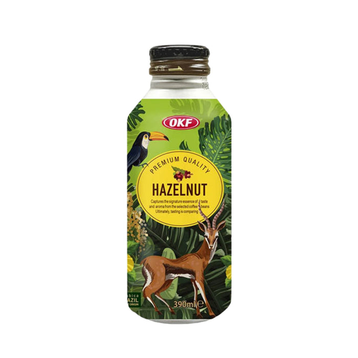 OKF HAZELNUT COFFEE 390ML