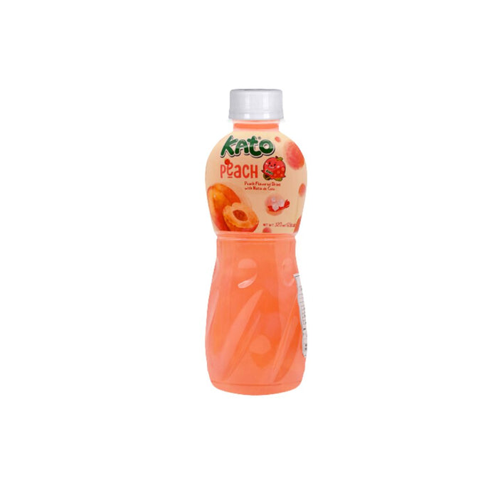 KATO PEACH FLAVOUR NATA DE COCO DRINK 320ML