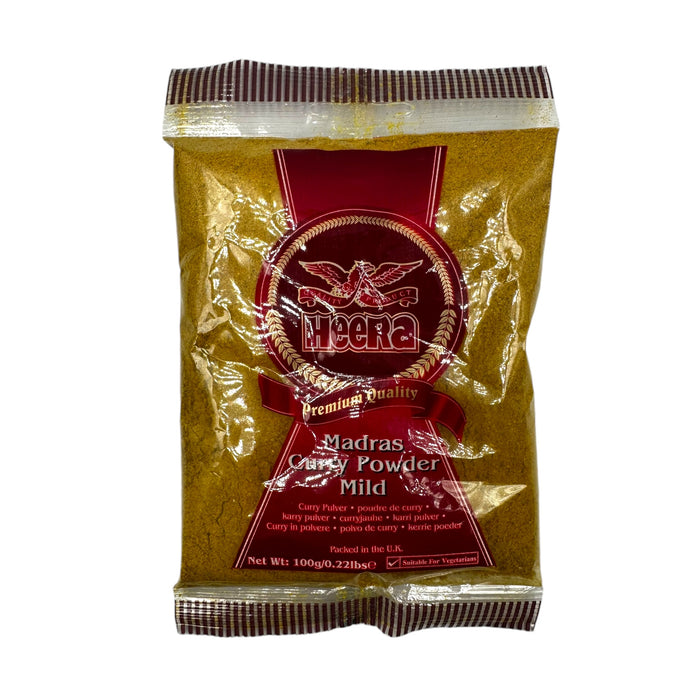 HEERA MILD MADRAS CURRY POWDER - 100G