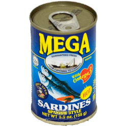 MEGA SARDINES SPANISH STYLE 155G
