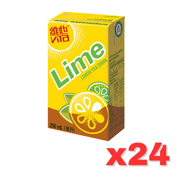 VITA LIME LEMON TEA DRINK, TRAY OF 24 维他 青檸檸柠檬茶