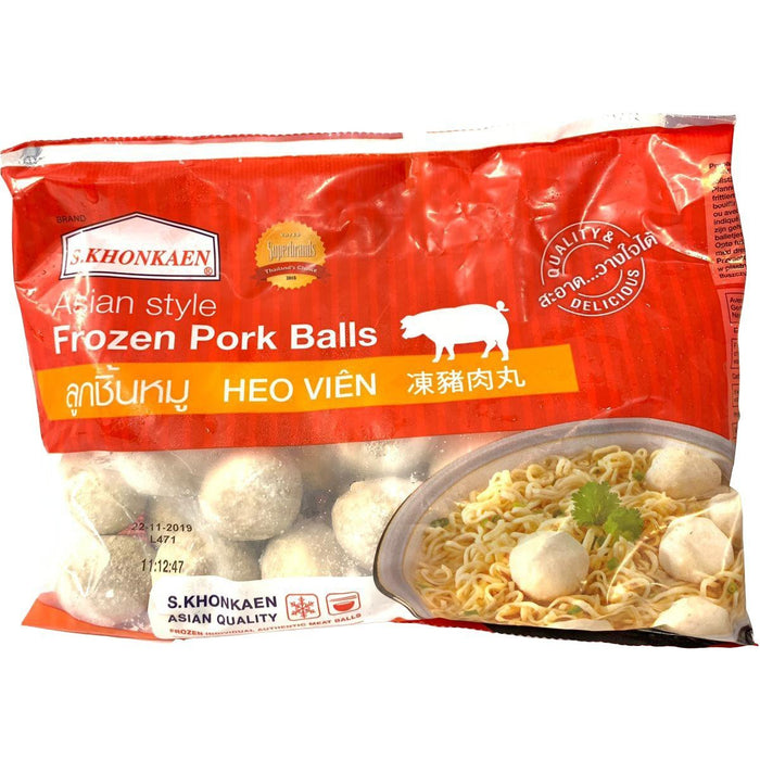 S.KHONKAEN 肉丸子 400G S.KHONKAEN 火鍋豬肉丸