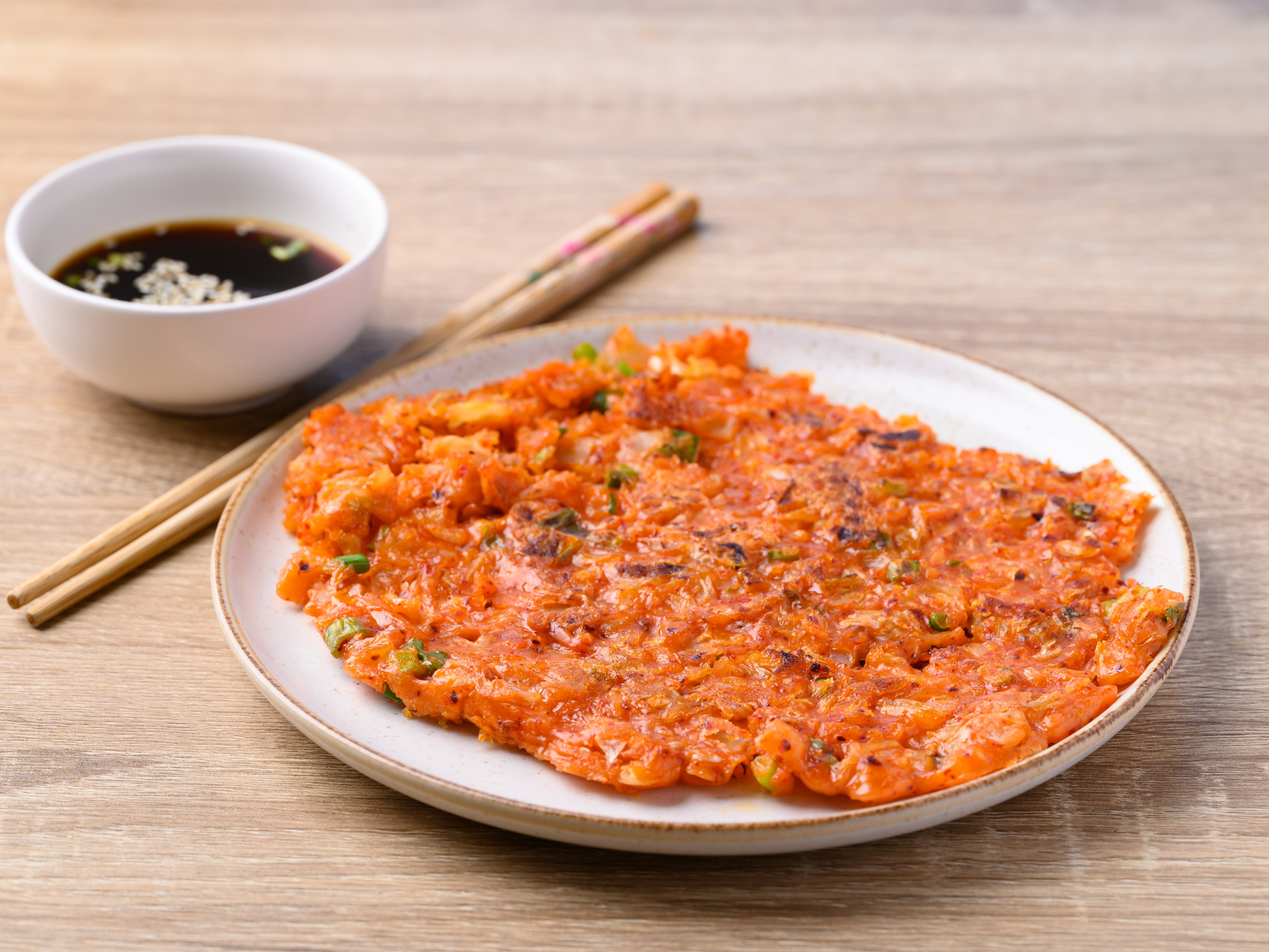 Easy Kimchi Pancake Recipe (Kimchi Jeon)🥢✨