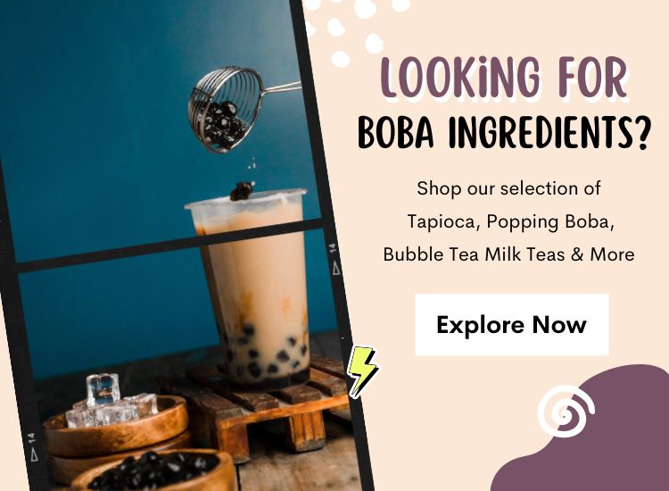 Bubble Tea Range & Tapioca